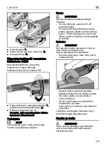 Предварительный просмотр 125 страницы Flex L 26-6 230 Operating Instructions Manual