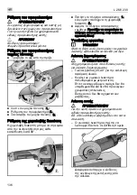 Предварительный просмотр 136 страницы Flex L 26-6 230 Operating Instructions Manual