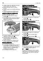 Предварительный просмотр 146 страницы Flex L 26-6 230 Operating Instructions Manual