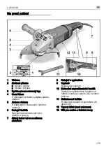 Предварительный просмотр 179 страницы Flex L 26-6 230 Operating Instructions Manual