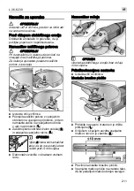 Предварительный просмотр 211 страницы Flex L 26-6 230 Operating Instructions Manual