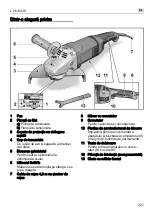 Предварительный просмотр 221 страницы Flex L 26-6 230 Operating Instructions Manual