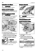 Предварительный просмотр 222 страницы Flex L 26-6 230 Operating Instructions Manual