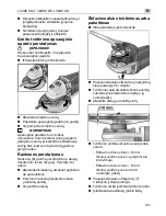 Preview for 205 page of Flex L 3206 CD Operating Instructions Manual