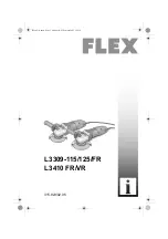 Flex L 3309 FR Operating Instructions Manual preview