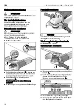 Предварительный просмотр 10 страницы Flex L 8-11 115 Original Operating Instructions