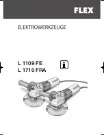 Preview for 1 page of Flex L1109FE Operating Instructions Manual