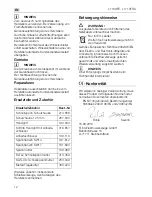 Preview for 12 page of Flex L1109FE Operating Instructions Manual