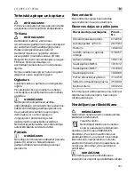 Preview for 207 page of Flex L1109FE Operating Instructions Manual