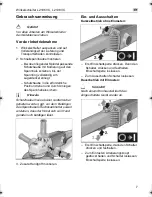 Предварительный просмотр 7 страницы Flex L2106VC Operating Instructions Manual