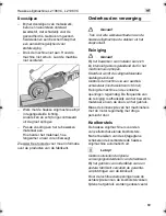 Предварительный просмотр 69 страницы Flex L2106VC Operating Instructions Manual