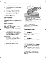 Предварительный просмотр 144 страницы Flex L2106VC Operating Instructions Manual