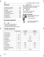 Предварительный просмотр 156 страницы Flex L2106VC Operating Instructions Manual