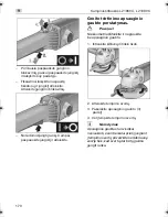 Предварительный просмотр 170 страницы Flex L2106VC Operating Instructions Manual