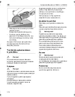 Предварительный просмотр 172 страницы Flex L2106VC Operating Instructions Manual