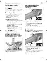 Предварительный просмотр 179 страницы Flex L2106VC Operating Instructions Manual