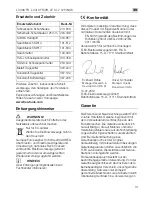 Предварительный просмотр 13 страницы Flex L3309FR Operation Instructions Manual