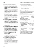 Предварительный просмотр 44 страницы Flex L3309FR Operation Instructions Manual