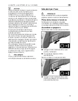 Предварительный просмотр 45 страницы Flex L3309FR Operation Instructions Manual