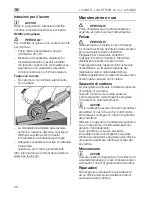 Предварительный просмотр 48 страницы Flex L3309FR Operation Instructions Manual