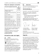 Предварительный просмотр 73 страницы Flex L3309FR Operation Instructions Manual