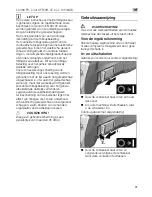 Предварительный просмотр 81 страницы Flex L3309FR Operation Instructions Manual