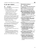 Предварительный просмотр 101 страницы Flex L3309FR Operation Instructions Manual