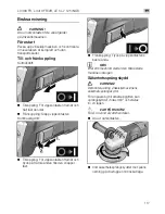 Предварительный просмотр 117 страницы Flex L3309FR Operation Instructions Manual