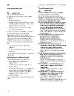 Предварительный просмотр 124 страницы Flex L3309FR Operation Instructions Manual