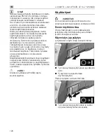 Предварительный просмотр 128 страницы Flex L3309FR Operation Instructions Manual