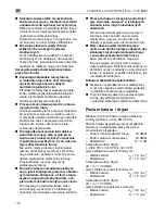 Предварительный просмотр 152 страницы Flex L3309FR Operation Instructions Manual