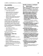 Предварительный просмотр 221 страницы Flex L3309FR Operation Instructions Manual