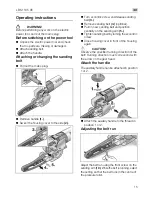 Preview for 15 page of Flex LBS 1105 VE Original Operating Instructions