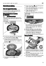 Preview for 75 page of Flex LD 16-8 125 R Original Operating Instructions