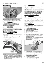 Preview for 99 page of Flex LD 16-8 125 R Original Operating Instructions