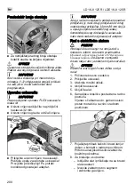 Preview for 200 page of Flex LD 16-8 125 R Original Operating Instructions