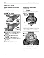 Preview for 20 page of Flex LD 18-7 125 R Operating Instructions Manual