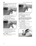 Preview for 22 page of Flex LD 18-7 125 R Operating Instructions Manual