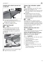 Preview for 20 page of Flex LD 2806 CT Operating Instructions Manual