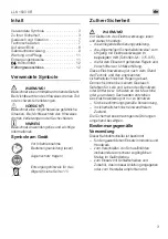 Preview for 3 page of Flex LLK 1503 VR Operating Instructions Manual