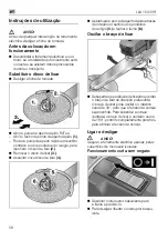 Preview for 58 page of Flex LLK 1503 VR Operating Instructions Manual