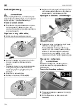 Preview for 124 page of Flex LLK 1503 VR Operating Instructions Manual