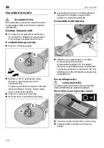 Preview for 134 page of Flex LLK 1503 VR Operating Instructions Manual