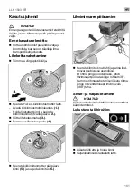 Preview for 161 page of Flex LLK 1503 VR Operating Instructions Manual