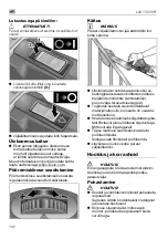 Preview for 162 page of Flex LLK 1503 VR Operating Instructions Manual