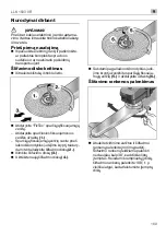 Preview for 169 page of Flex LLK 1503 VR Operating Instructions Manual