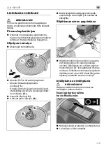 Preview for 179 page of Flex LLK 1503 VR Operating Instructions Manual