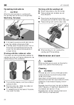 Preview for 20 page of Flex LP 1503 VR Original Operating Instructions