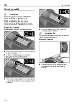 Preview for 146 page of Flex LP 1503 VR Original Operating Instructions