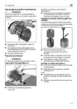 Preview for 175 page of Flex LP 1503 VR Original Operating Instructions